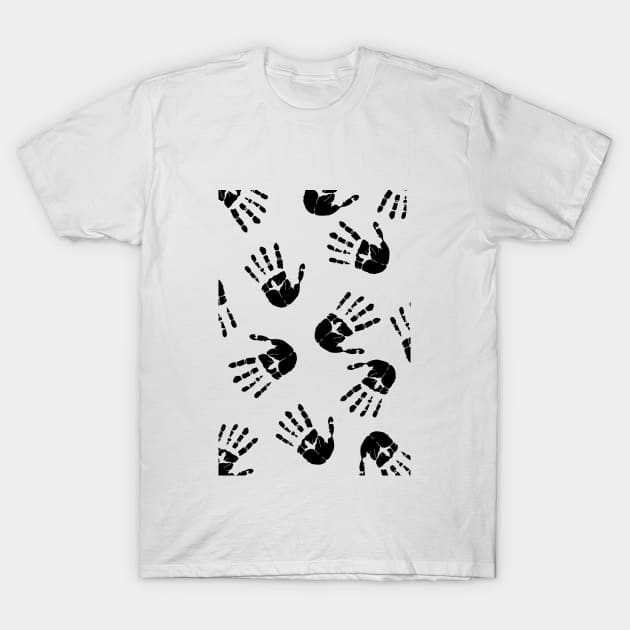 Fingerprints T-Shirt by DarkoRikalo86